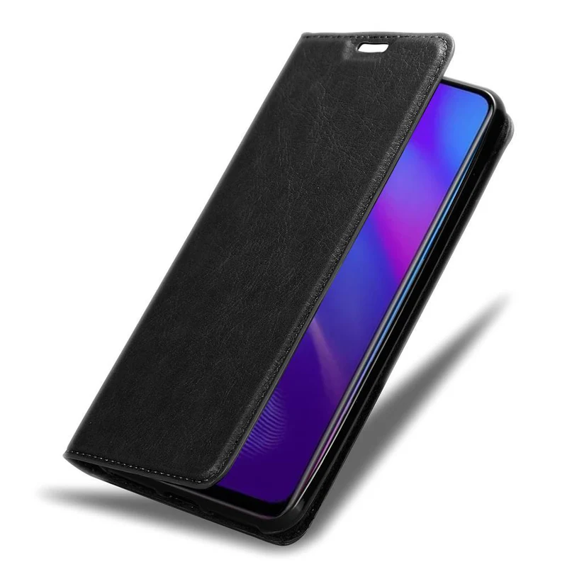 Cadorabo Hülle kompatibel mit Oppo R17 NEO Schutzhülle mit Magnetverschluss, Standfunktion und Kartenfach