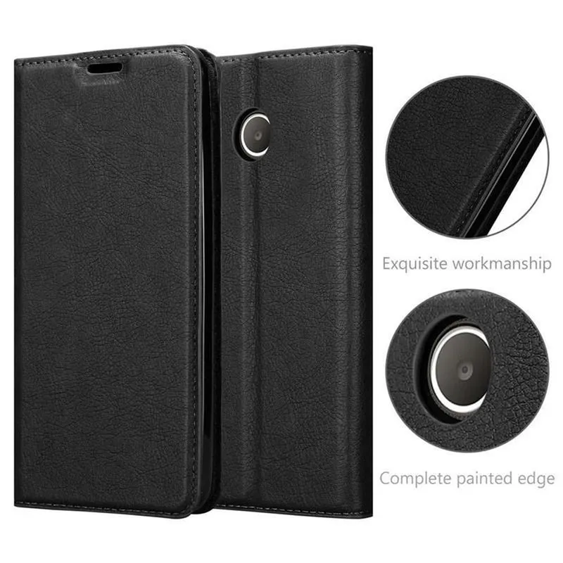Cadorabo Hülle kompatibel mit Huawei Y3 / Y3C / Y330 / Y331 / Y360 Schutzhülle mit Magnetverschluss, Standfunktion und Kartenfach