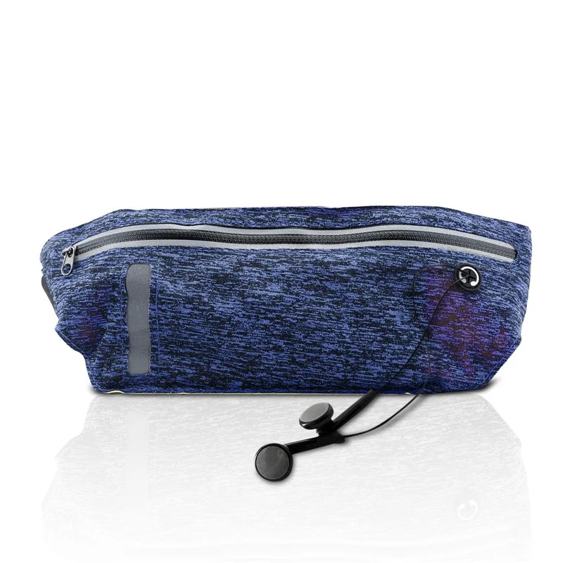 Cadorabo Sport Bauchtasche für Handys von 4.7 - 6.0 Zoll Längenverstellbare Touch Smartphone Hüfttasche Gürteltasche Handytasche