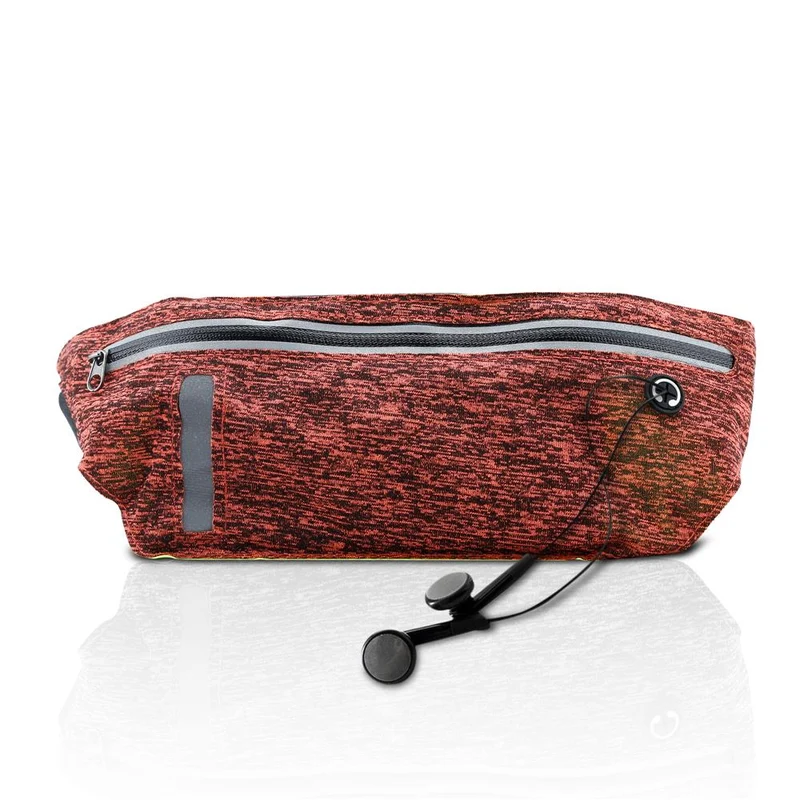 Cadorabo Sport Bauchtasche für Handys von 4.7 - 6.0 Zoll Längenverstellbare Touch Smartphone Hüfttasche Gürteltasche Handytasche
