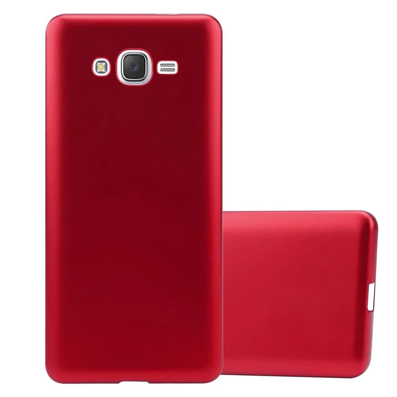 Cadorabo Hülle kompatibel mit Samsung Galaxy J7 2015 Schutzhülle aus flexiblem TPU Silikon