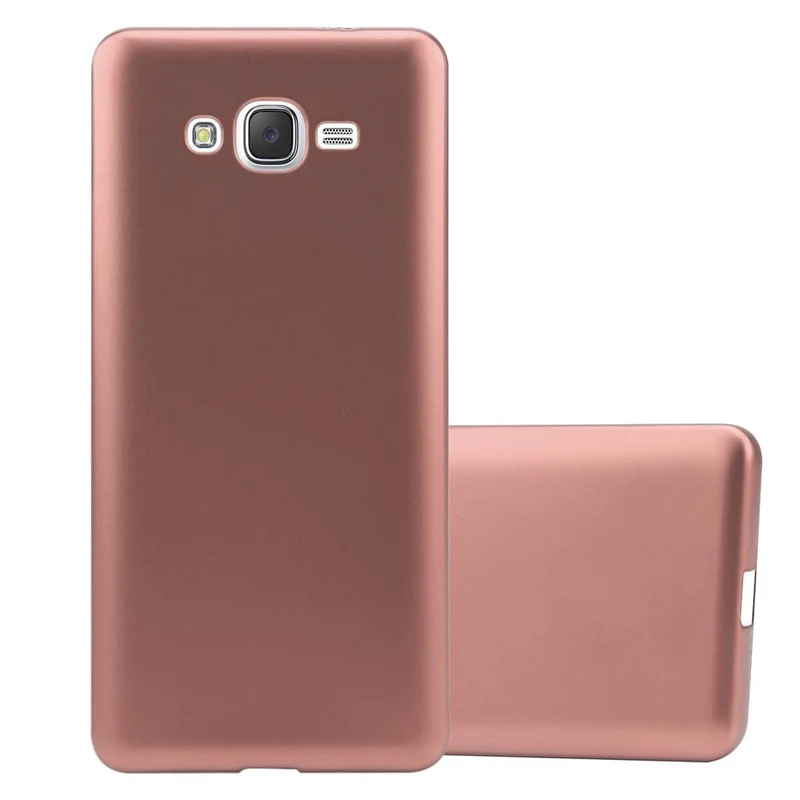 Cadorabo Hülle kompatibel mit Samsung Galaxy J7 2015 Schutzhülle aus flexiblem TPU Silikon