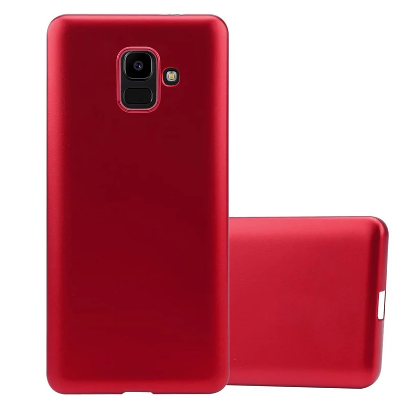 Cadorabo Hülle kompatibel mit Samsung Galaxy J6 2018 Schutzhülle aus flexiblem TPU Silikon