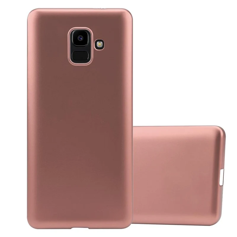 Cadorabo Hülle kompatibel mit Samsung Galaxy J6 2018 Schutzhülle aus flexiblem TPU Silikon