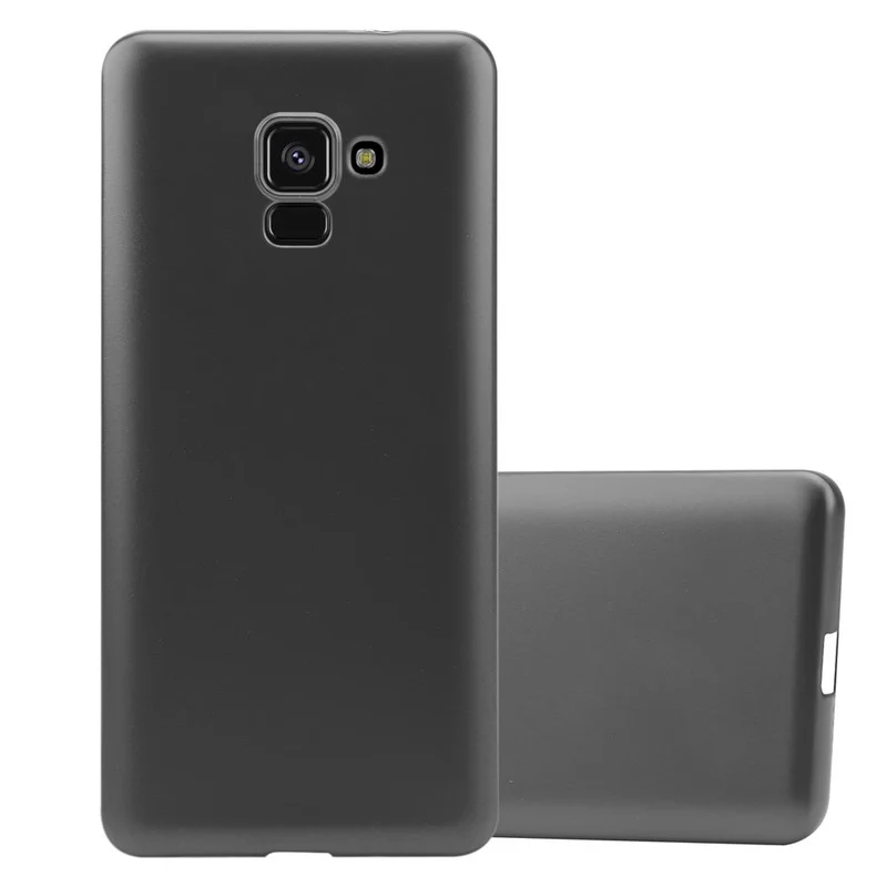 Cadorabo Hülle kompatibel mit Samsung Galaxy A8 2018 Schutzhülle aus flexiblem TPU Silikon