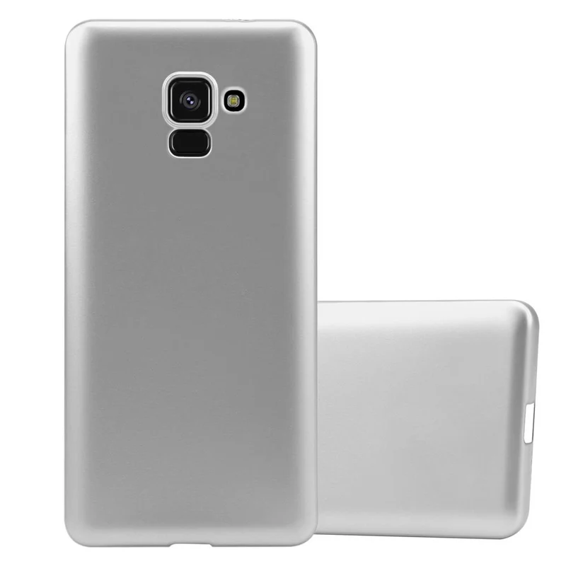 Cadorabo Hülle kompatibel mit Samsung Galaxy A8 2018 Schutzhülle aus flexiblem TPU Silikon