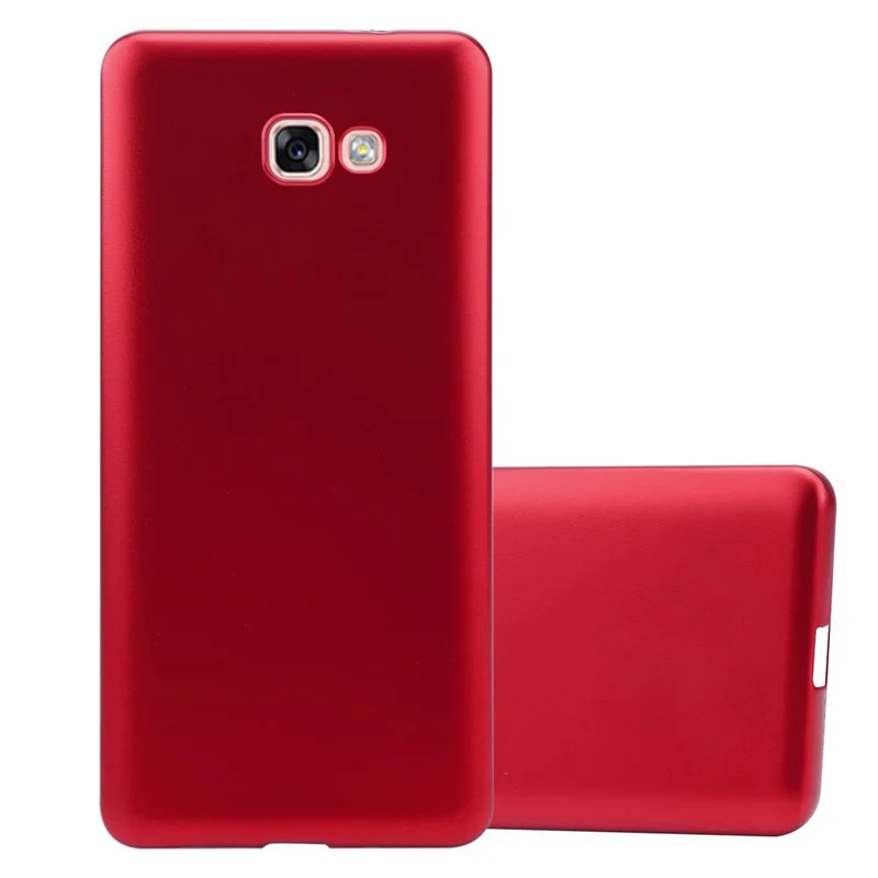 Cadorabo Hülle kompatibel mit Samsung Galaxy A7 2017 Schutzhülle aus flexiblem TPU Silikon