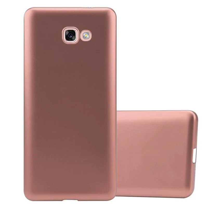 Cadorabo Hülle kompatibel mit Samsung Galaxy A7 2017 Schutzhülle aus flexiblem TPU Silikon