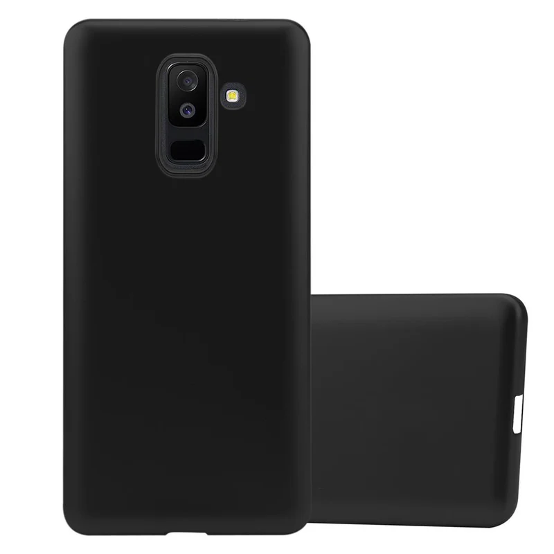 Cadorabo Hülle kompatibel mit Samsung Galaxy A6 PLUS 2018 Schutzhülle aus flexiblem TPU Silikon