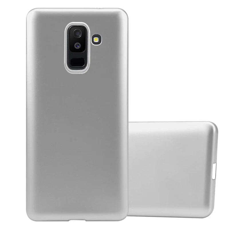 Cadorabo Hülle kompatibel mit Samsung Galaxy A6 PLUS 2018 Schutzhülle aus flexiblem TPU Silikon