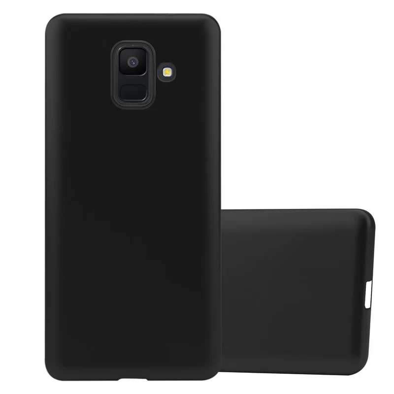 Cadorabo Hülle kompatibel mit Samsung Galaxy A6 2018 Schutzhülle aus flexiblem TPU Silikon