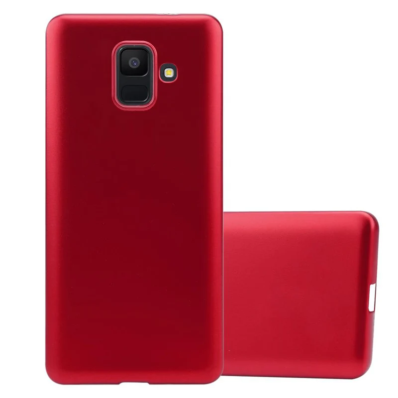 Cadorabo Hülle kompatibel mit Samsung Galaxy A6 2018 Schutzhülle aus flexiblem TPU Silikon