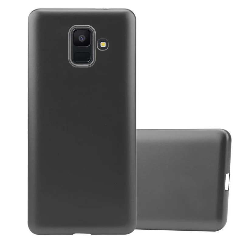 Cadorabo Hülle kompatibel mit Samsung Galaxy A6 2018 Schutzhülle aus flexiblem TPU Silikon