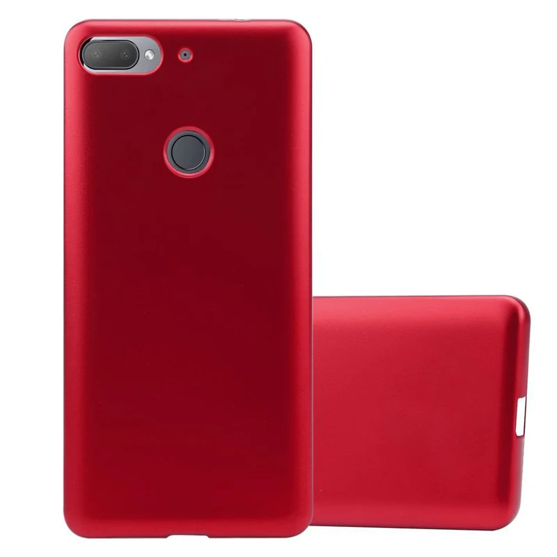 Cadorabo Hülle kompatibel mit HTC Desire 12 PLUS Schutzhülle aus flexiblem TPU Silikon