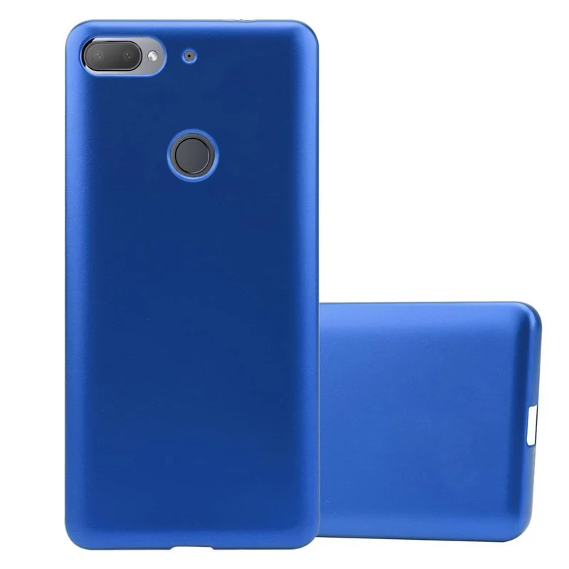 Cadorabo Hülle kompatibel mit HTC Desire 12 PLUS Schutzhülle aus flexiblem TPU Silikon