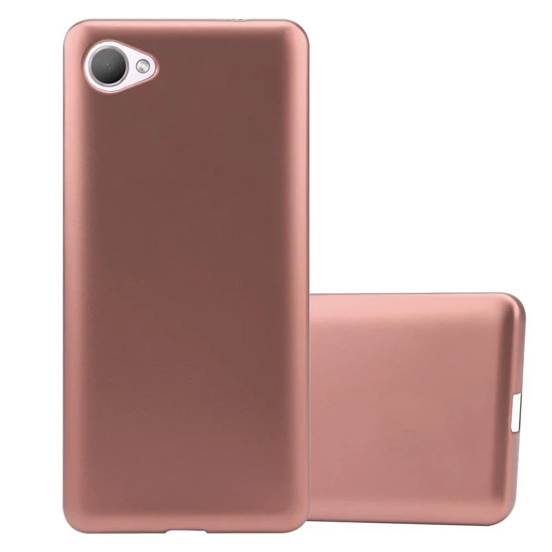 Cadorabo Hülle kompatibel mit HTC Desire 12 Schutzhülle aus flexiblem TPU Silikon