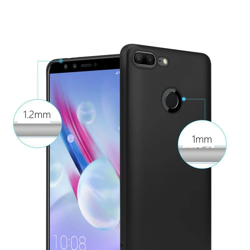 Cadorabo Hülle kompatibel mit Honor 9 LITE Schutzhülle aus flexiblem TPU Silikon