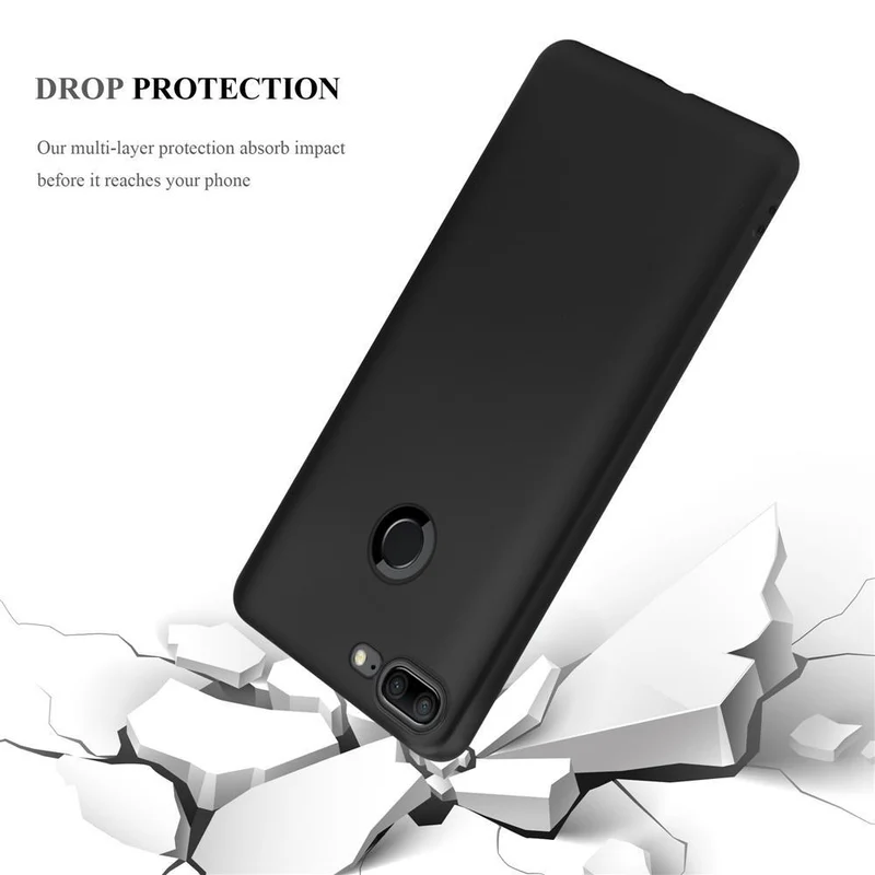 Cadorabo Hülle kompatibel mit Honor 9 LITE Schutzhülle aus flexiblem TPU Silikon