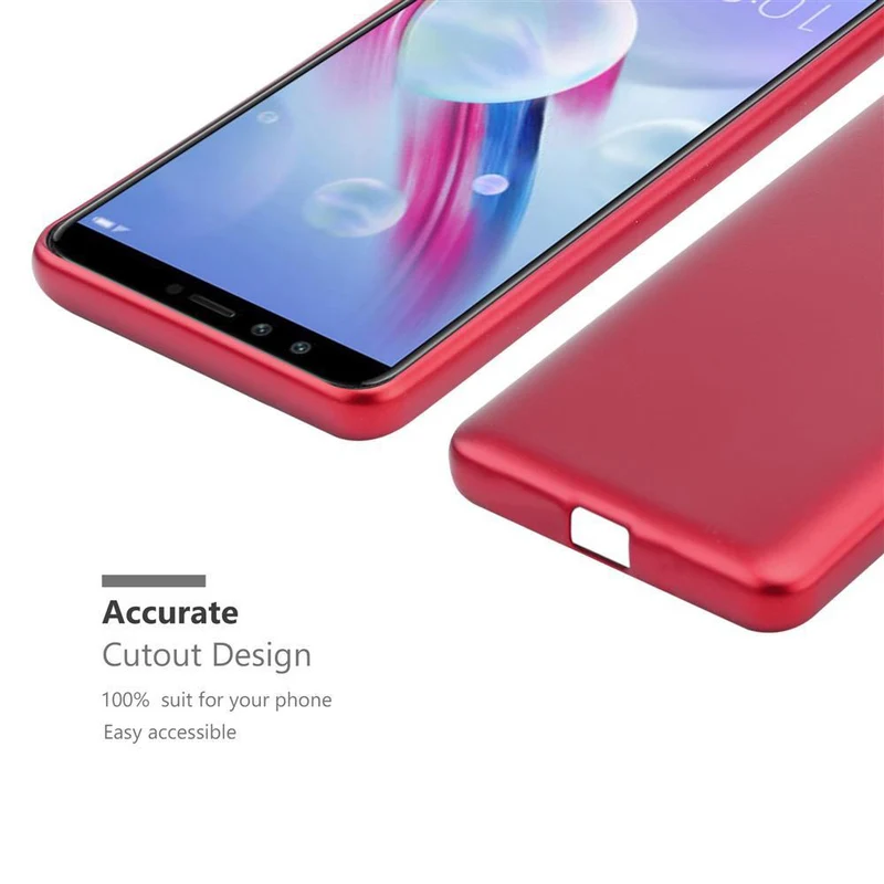 Cadorabo Hülle kompatibel mit Honor 9 LITE Schutzhülle aus flexiblem TPU Silikon