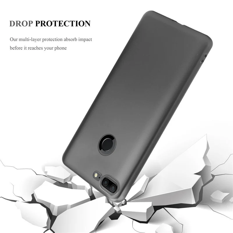 Cadorabo Hülle kompatibel mit Honor 9 LITE Schutzhülle aus flexiblem TPU Silikon