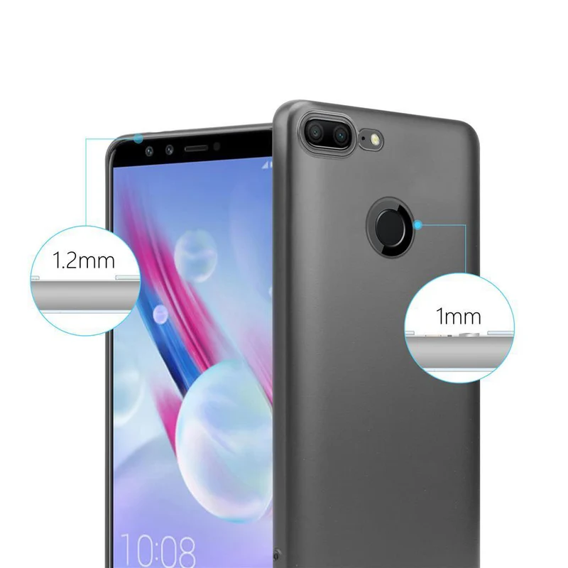 Cadorabo Hülle kompatibel mit Honor 9 LITE Schutzhülle aus flexiblem TPU Silikon