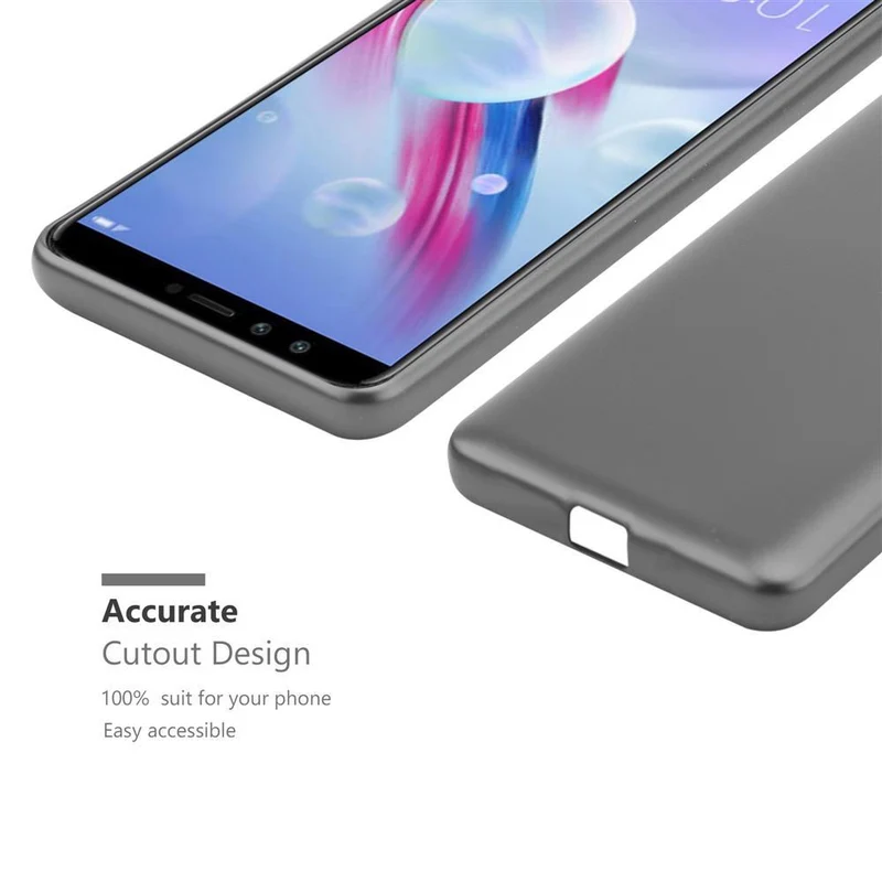 Cadorabo Hülle kompatibel mit Honor 9 LITE Schutzhülle aus flexiblem TPU Silikon