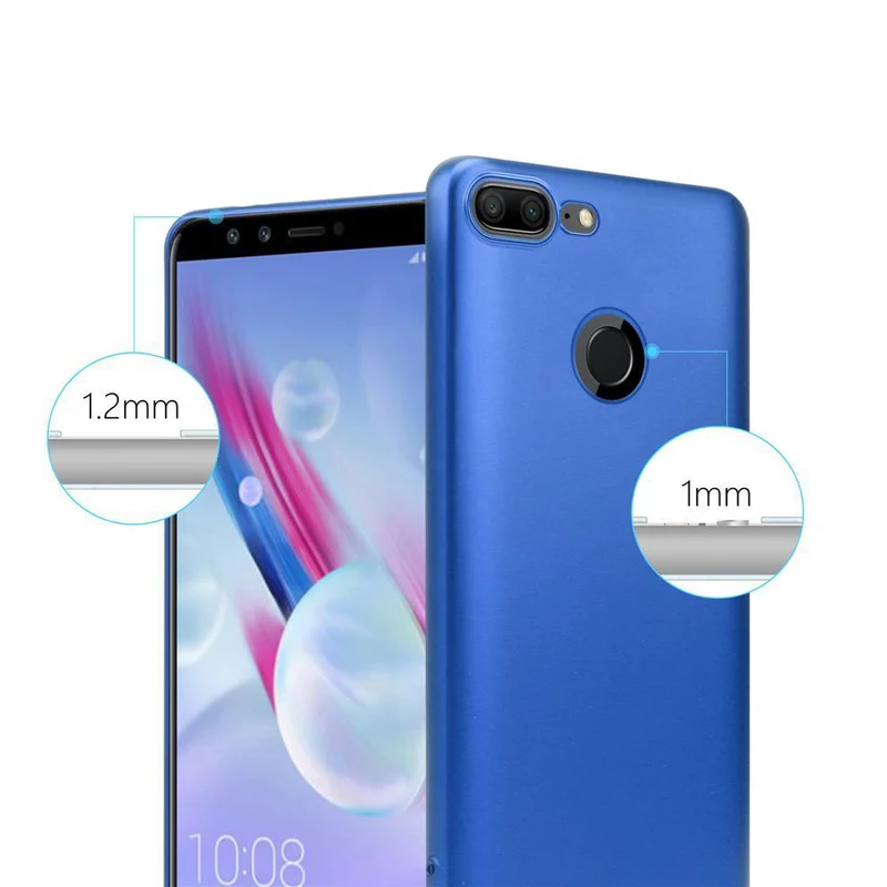 Cadorabo Hülle kompatibel mit Honor 9 LITE Schutzhülle aus flexiblem TPU Silikon
