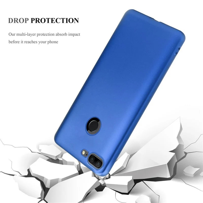 Cadorabo Hülle kompatibel mit Honor 9 LITE Schutzhülle aus flexiblem TPU Silikon