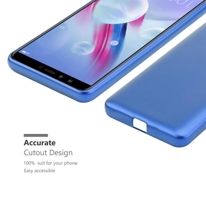 Cadorabo Hülle kompatibel mit Honor 9 LITE Schutzhülle aus flexiblem TPU Silikon
