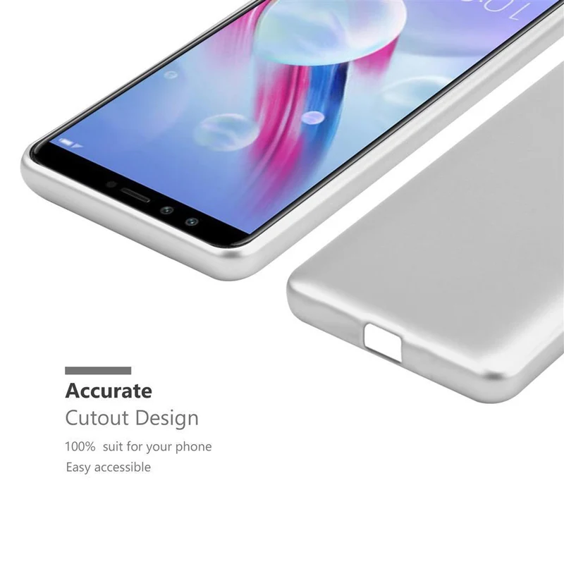 Cadorabo Hülle kompatibel mit Honor 9 LITE Schutzhülle aus flexiblem TPU Silikon