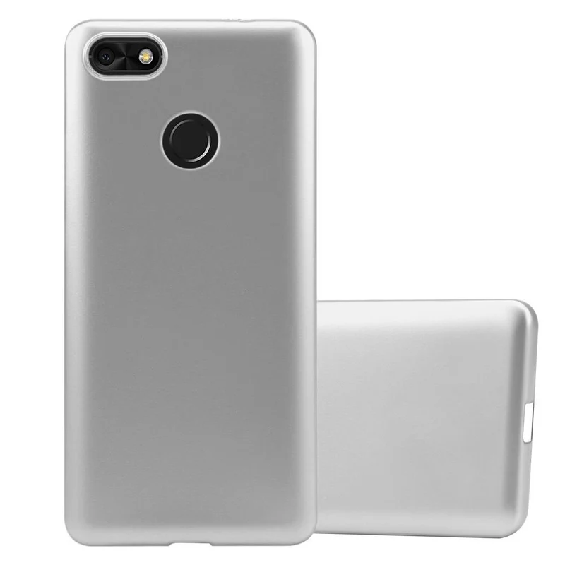 Cadorabo Hülle kompatibel mit Huawei Y6 PRO 2017 Schutzhülle aus flexiblem TPU Silikon