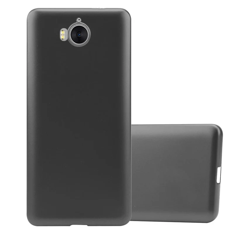 Cadorabo Hülle kompatibel mit Huawei Y5 2017 / Y6 2017 Schutzhülle aus flexiblem TPU Silikon