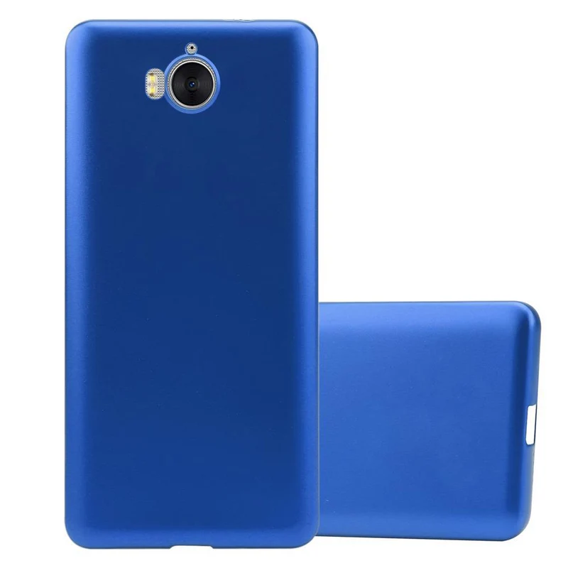 Cadorabo Hülle kompatibel mit Huawei Y5 2017 / Y6 2017 Schutzhülle aus flexiblem TPU Silikon