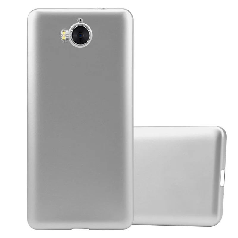 Cadorabo Hülle kompatibel mit Huawei Y5 2017 / Y6 2017 Schutzhülle aus flexiblem TPU Silikon