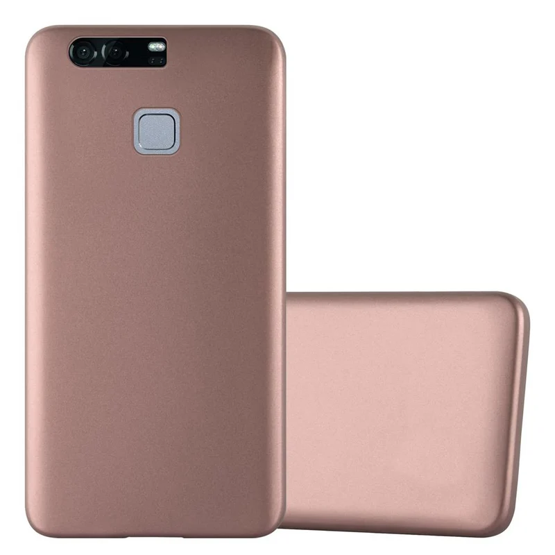 Cadorabo Hülle kompatibel mit Huawei P9 PLUS Schutzhülle aus flexiblem TPU Silikon