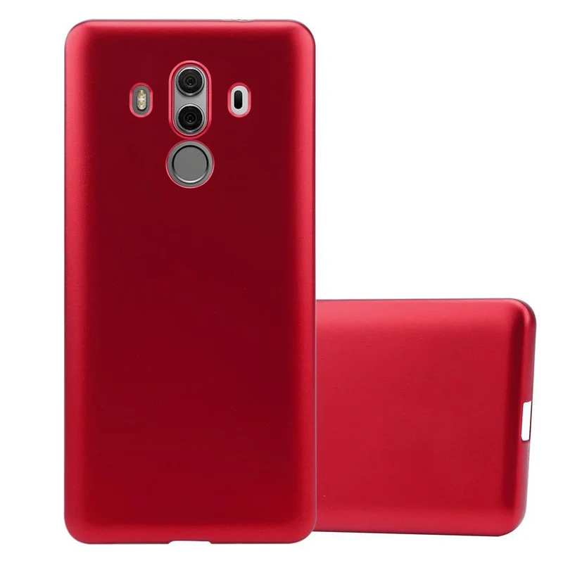 Cadorabo Hülle kompatibel mit Huawei MATE 10 PRO Schutzhülle aus flexiblem TPU Silikon