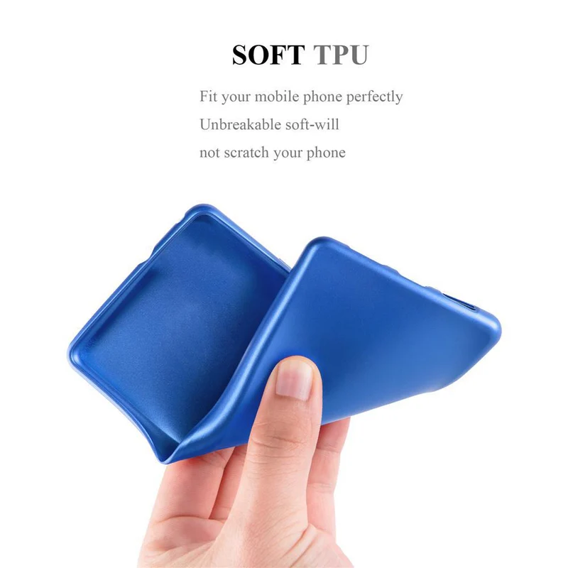 Cadorabo Hülle kompatibel mit Huawei MATE 10 PRO Schutzhülle aus flexiblem TPU Silikon
