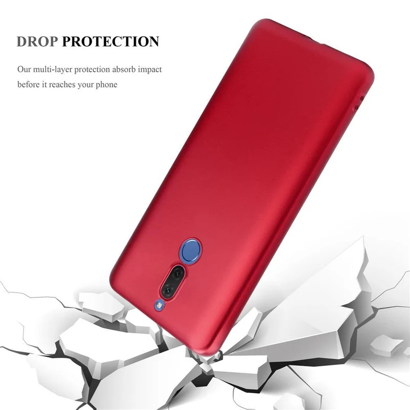 Cadorabo Hülle kompatibel mit Huawei MATE 10 LITE Schutzhülle aus flexiblem TPU Silikon