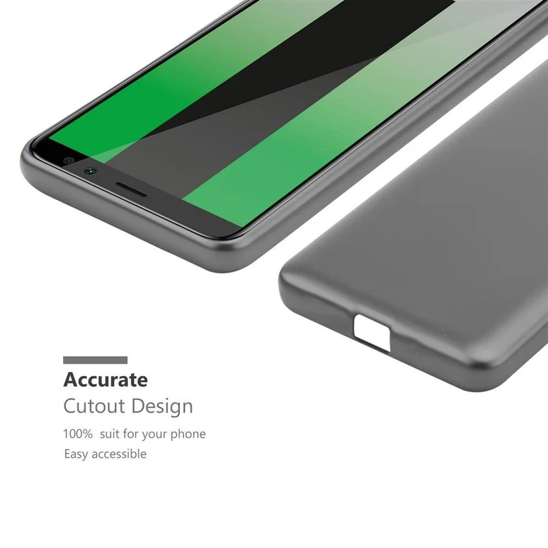 Cadorabo Hülle kompatibel mit Huawei MATE 10 LITE Schutzhülle aus flexiblem TPU Silikon
