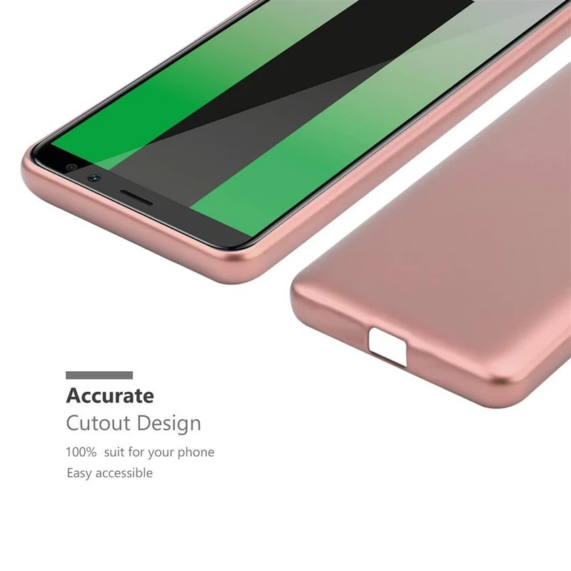 Cadorabo Hülle kompatibel mit Huawei MATE 10 LITE Schutzhülle aus flexiblem TPU Silikon