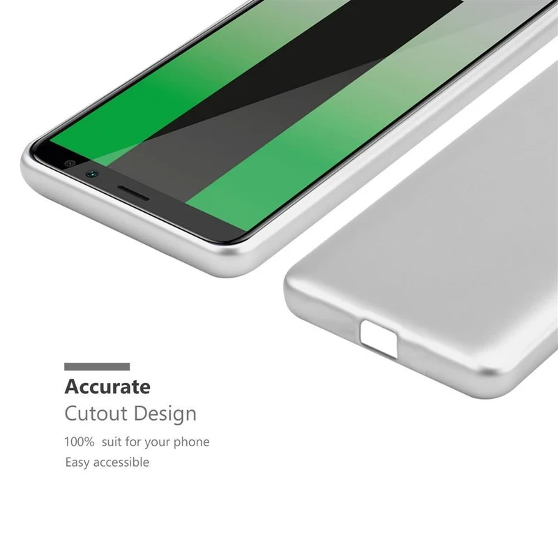 Cadorabo Hülle kompatibel mit Huawei MATE 10 LITE Schutzhülle aus flexiblem TPU Silikon