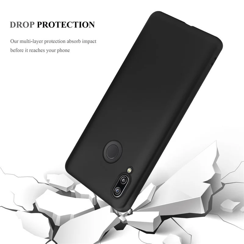 Cadorabo Hülle kompatibel mit Huawei P20 LITE 2018 / NOVA 3E Schutzhülle aus flexiblem TPU Silikon