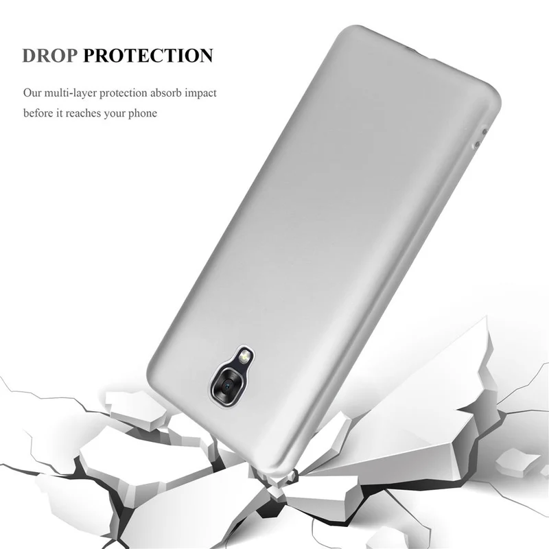 Cadorabo Hülle kompatibel mit LG X SCREEN Schutzhülle aus flexiblem TPU Silikon
