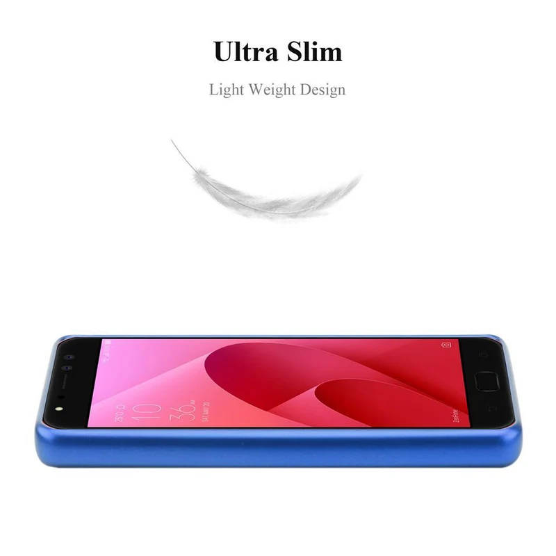 Cadorabo Hülle kompatibel mit Asus ZenFone 4 Selfie PRO Schutzhülle aus flexiblem TPU Silikon