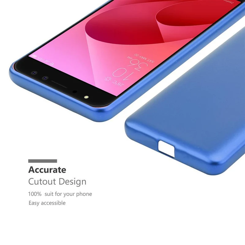 Cadorabo Hülle kompatibel mit Asus ZenFone 4 Selfie PRO Schutzhülle aus flexiblem TPU Silikon