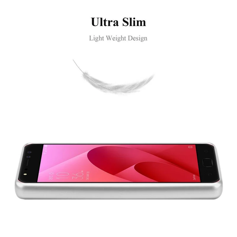 Cadorabo Hülle kompatibel mit Asus ZenFone 4 Selfie PRO Schutzhülle aus flexiblem TPU Silikon
