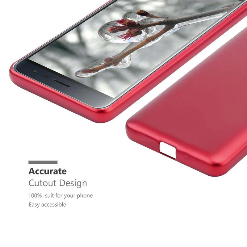 Cadorabo Hülle kompatibel mit Asus ZenFone 3 (5.2 Zoll) Schutzhülle aus flexiblem TPU Silikon