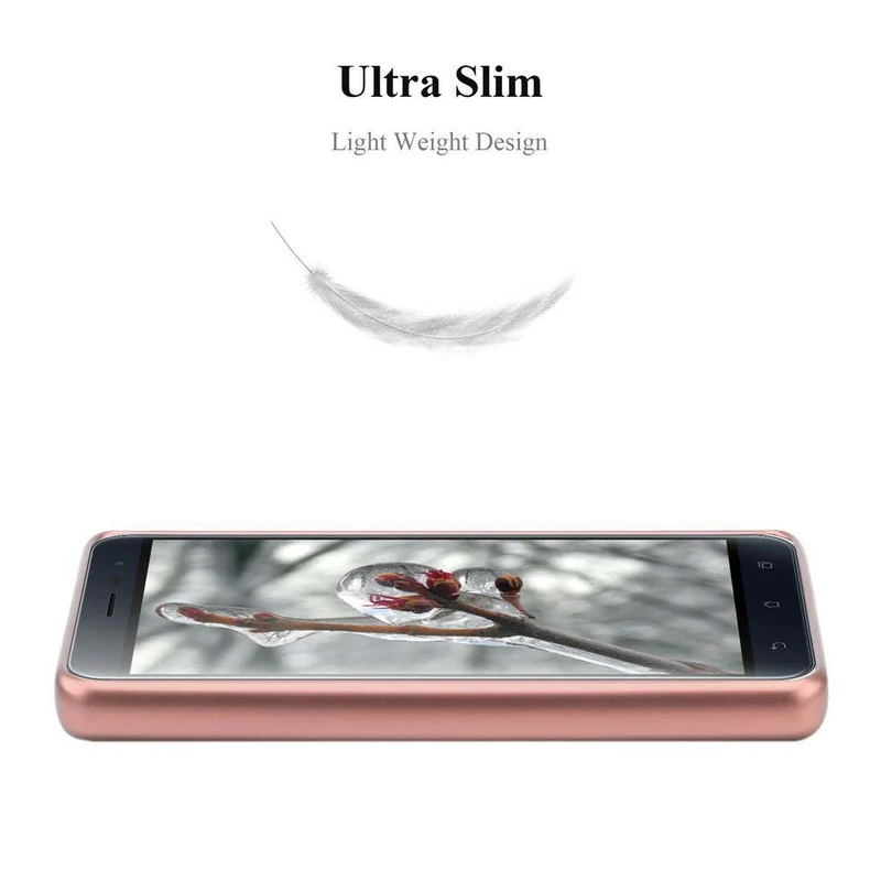 Cadorabo Hülle kompatibel mit Asus ZenFone 3 (5.2 Zoll) Schutzhülle aus flexiblem TPU Silikon