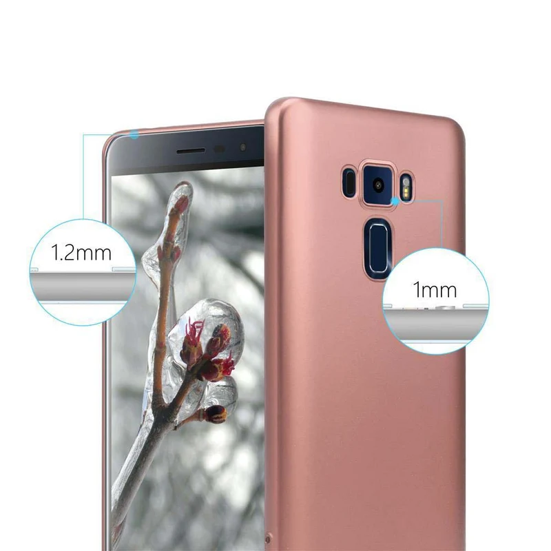 Cadorabo Hülle kompatibel mit Asus ZenFone 3 (5.2 Zoll) Schutzhülle aus flexiblem TPU Silikon
