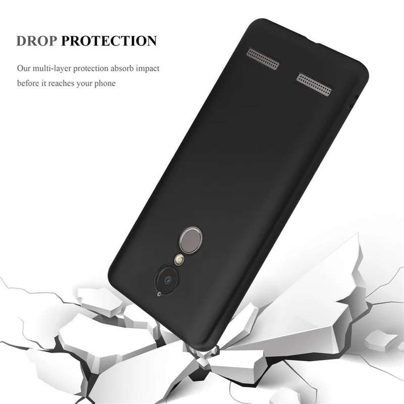 Cadorabo Hülle kompatibel mit Lenovo K6 / K6 POWER Schutzhülle aus flexiblem TPU Silikon